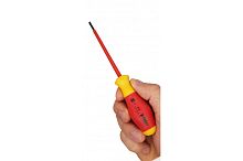 Отвертка диэлектрическая шлицевая SL3.0х0.5х100 Felo 91303090  картинка